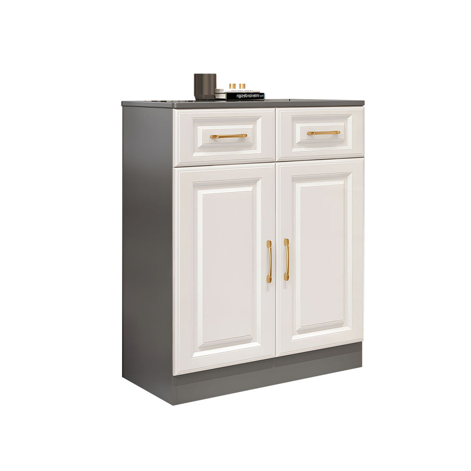 Sleek Contemporary Wooden Entryway Shoe Cabinet For Hallways And Living Rooms With Adjustable Shelves CWG-2162