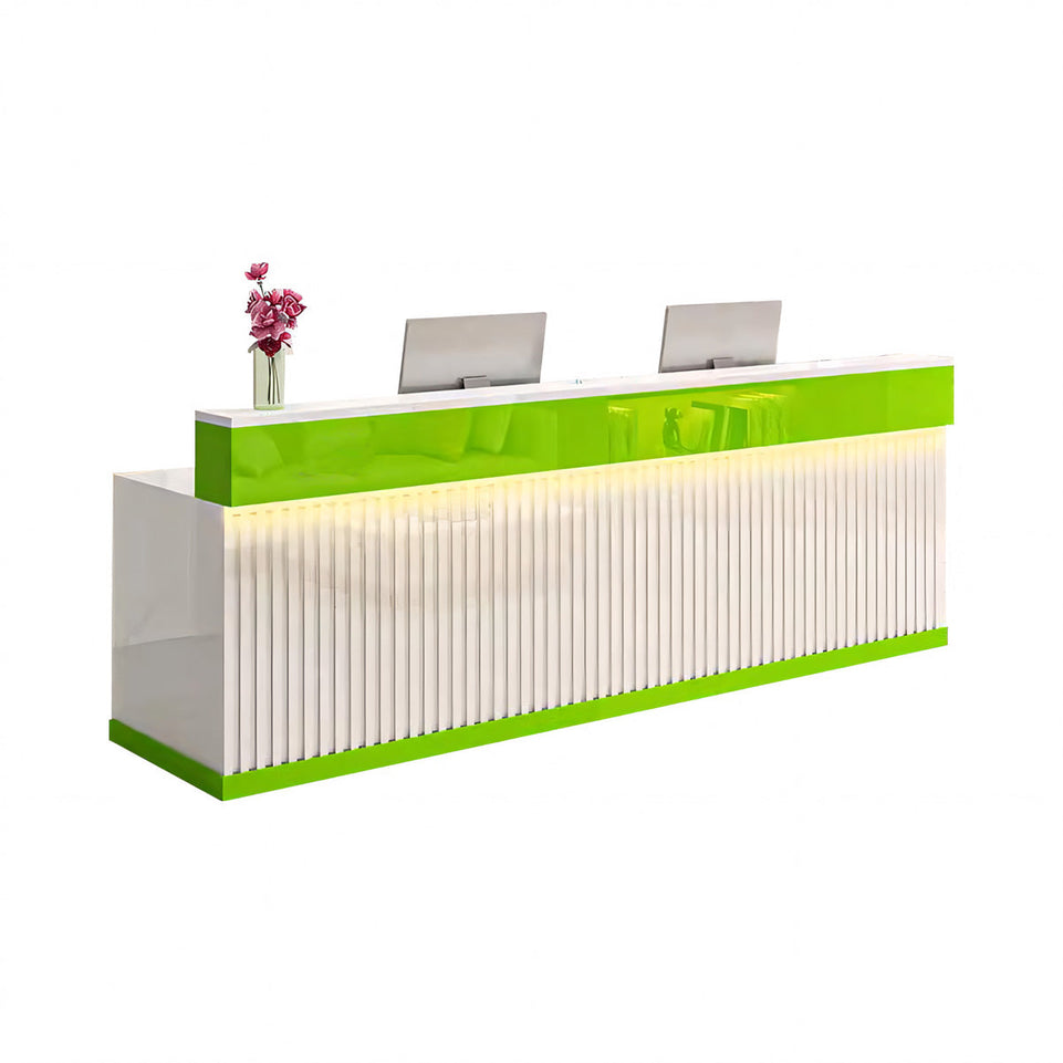 Modern Light Luxury Multifunctional Front Desk Reception Desk JDT-7282