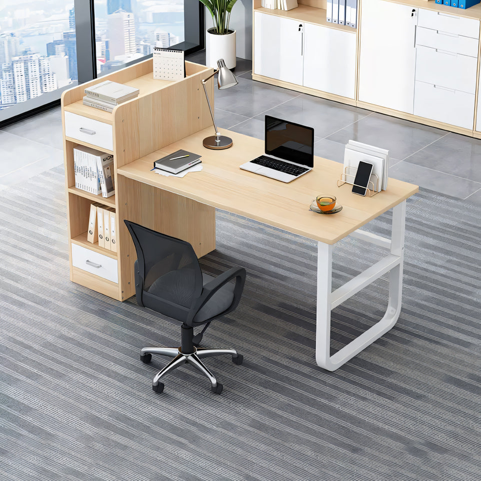 Simple Modern Office Desk and Chair Set for 2 to 4 People YGZ-1023