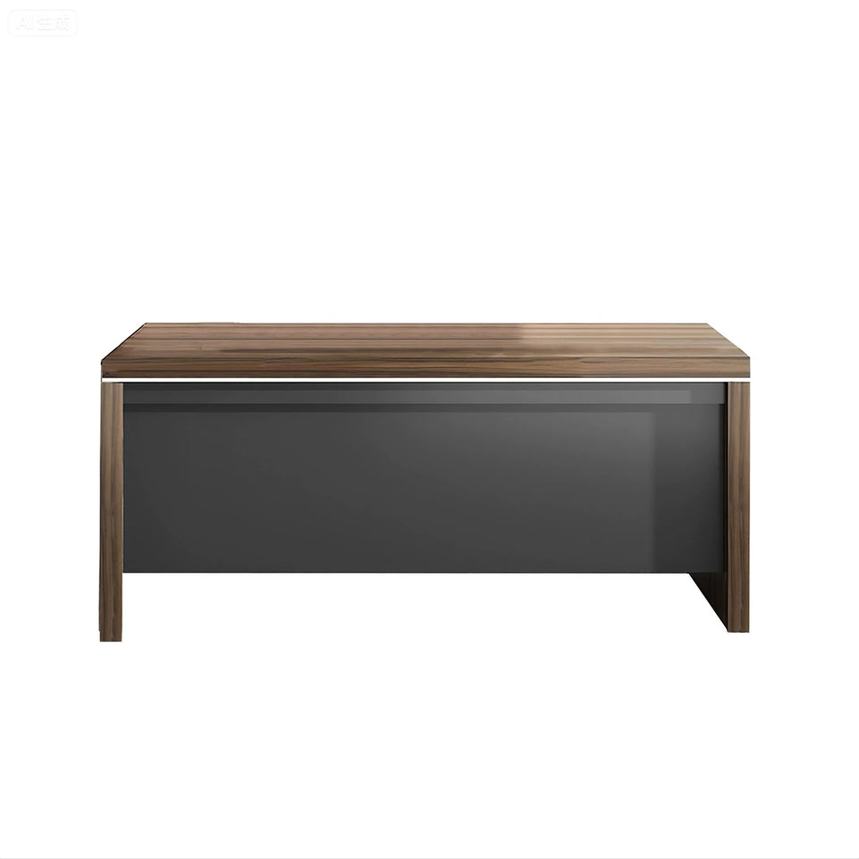 Creative And Unique President Executive Office Desk With Flip-Top Wire Box And Secure Storage Drawers LBZ-103