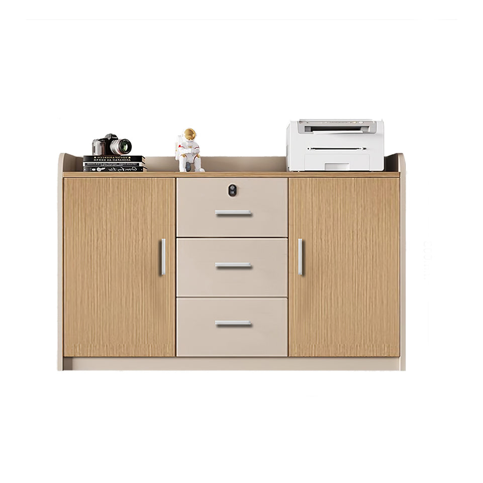 Modern Natural Color Storage File Cabinet for Office and Home Use CWG-2043