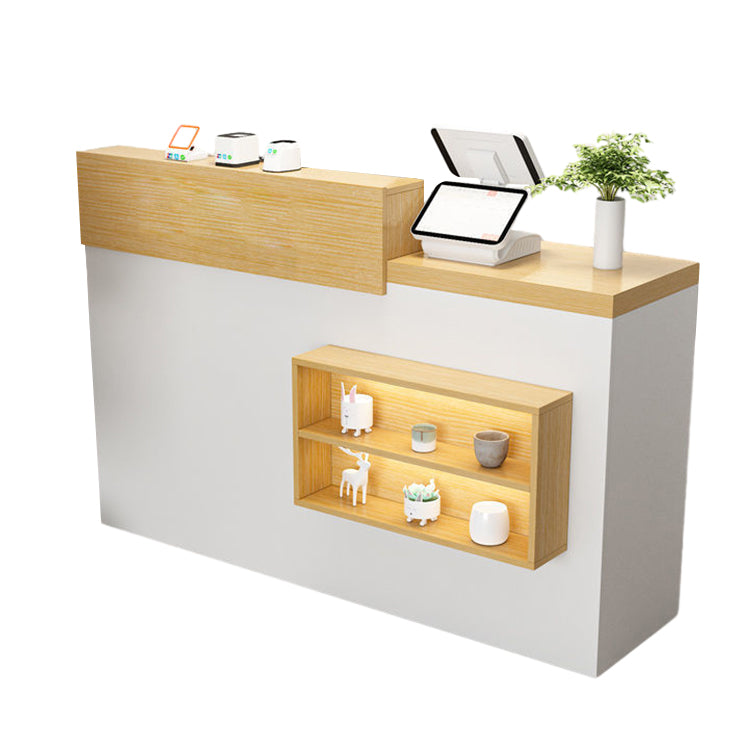 Display Shelf Reception Counter with Drawer for Retail Shops JDT-735（Sale Event）