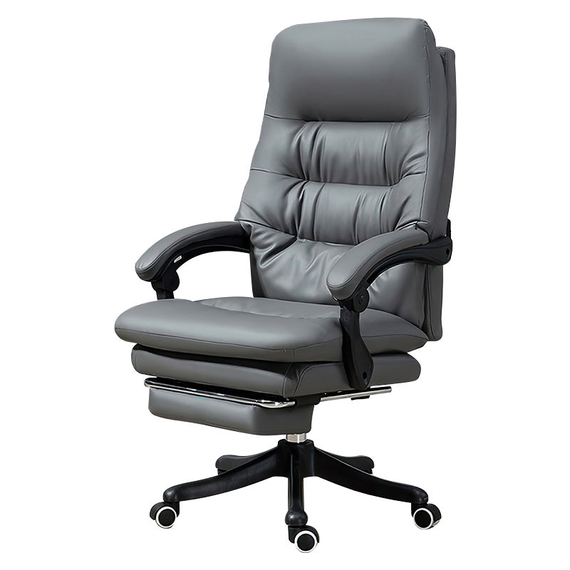 Leather boss chair lazy learning massage resting feet leather chair ergonomic swivel BGY-1065