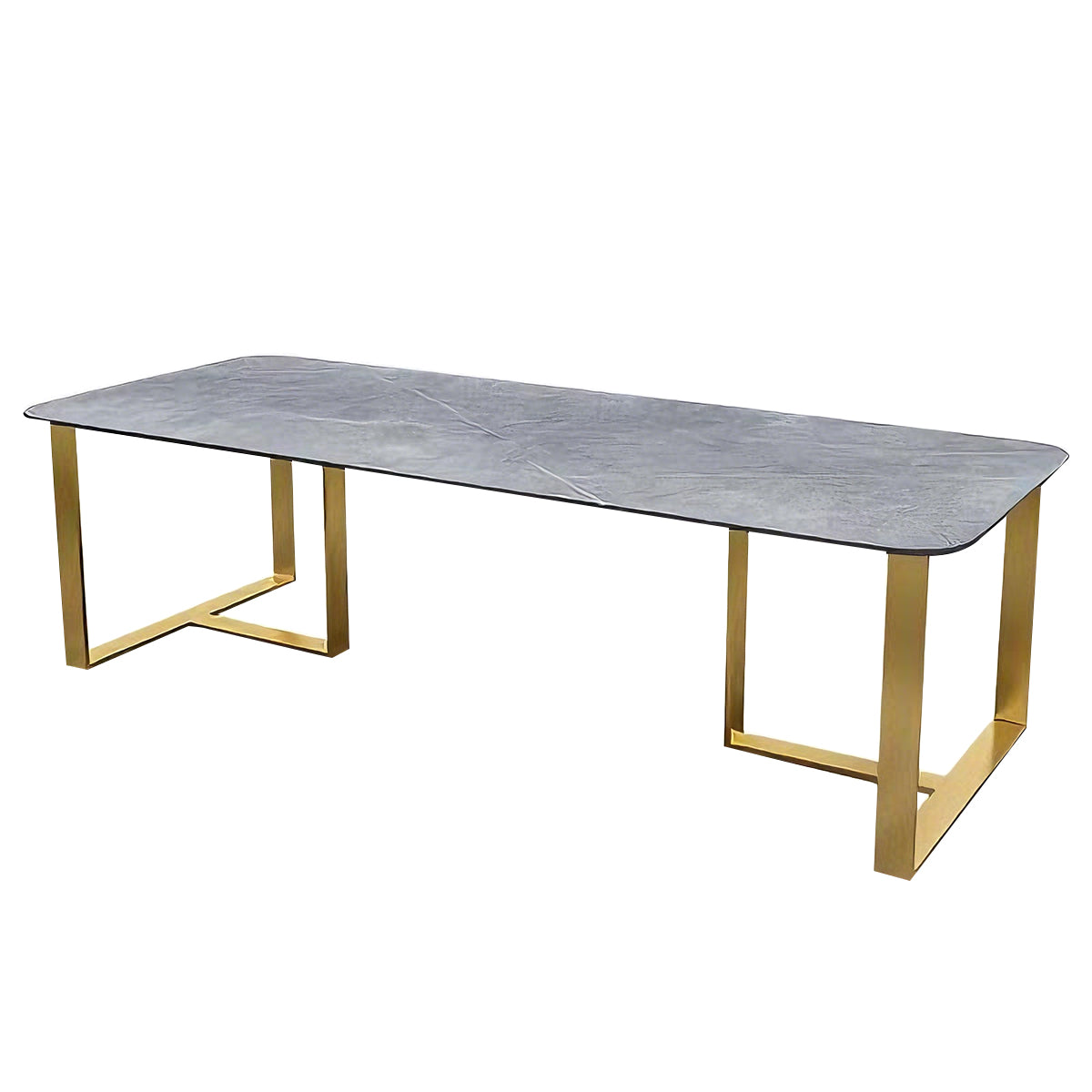 White Marble Conference Table Fashion Table Elevate Your Workspace HYZ-1023