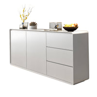 Storage cabinet in white color option