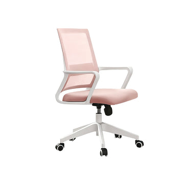 Mesh Ergonomic Office Chair 19 in Wide with Breathable Mesh, Lumbar Support & Portable