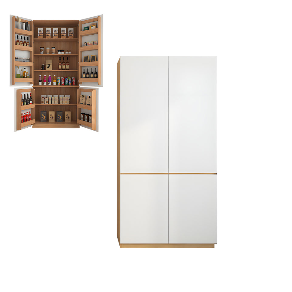 Modern Large-Capacity Storage Cabinet with Adjustable Shelves for Kitchen & Dining Use CWG-2189