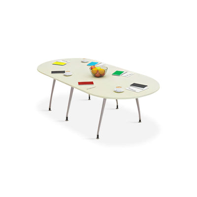 Oval Conference Table Simple Modern Reception Table and Chairs Round Conference HYZ-10114