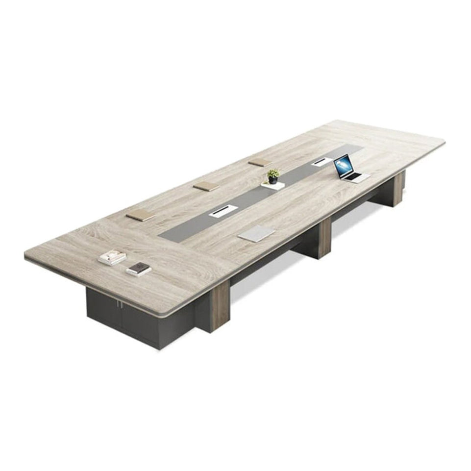 Simple modern conference table long table office rectangular negotiation reception table HYZ-1076