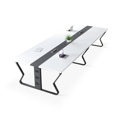 Simple modern training reception negotiation office conference table and chairs HYZ-1077