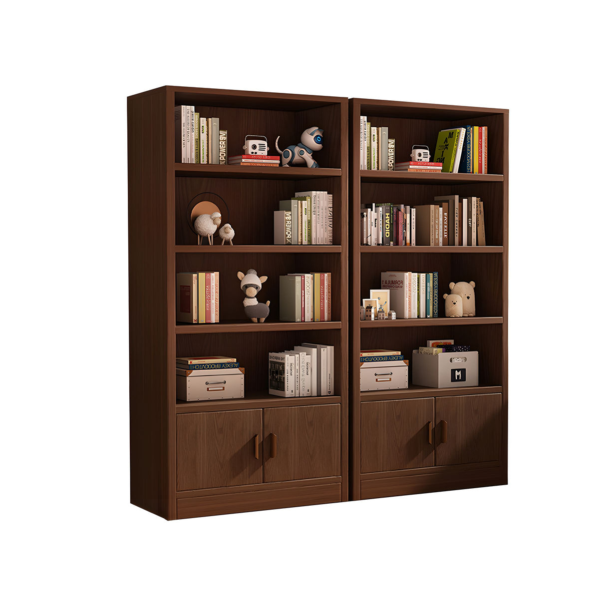 Minimalist Floor Storage Cabinet with Dust-Proof Doors for Living Room or Store Display CWG-2131