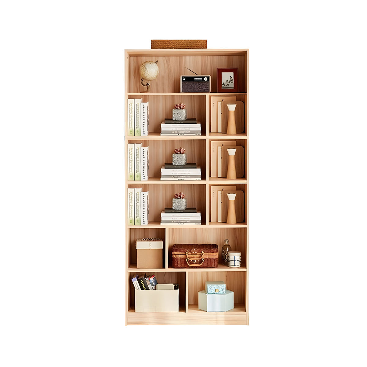 Minimalist Floor Storage Cabinet with Dust-Proof Doors for Living Room or Store Display CWG-2131