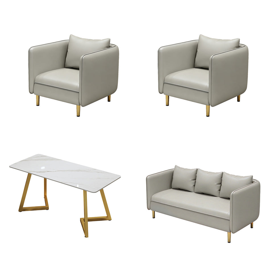 Stylish Coffee Shop Sofa and Table Combo for Reception and Lounge Areas JDZH-2078