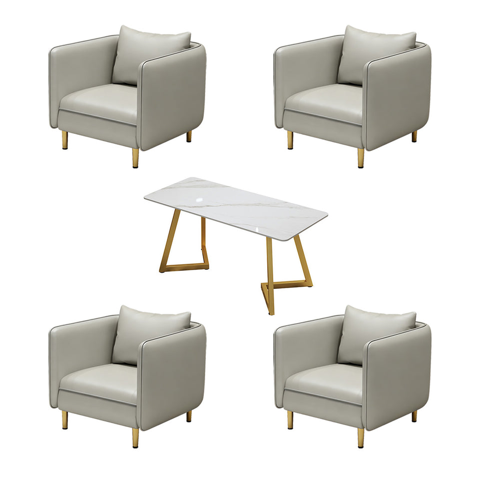 Stylish Coffee Shop Sofa and Table Combo for Reception and Lounge Areas JDZH-2078