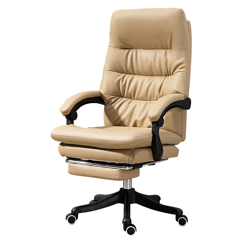 Leather boss chair lazy learning massage resting feet leather chair ergonomic swivel BGY-1065