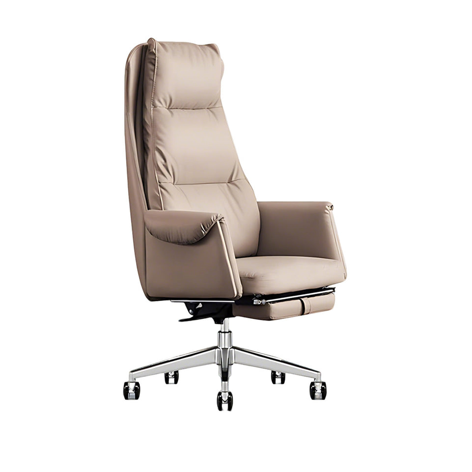 Modern L-Shaped Executive Desk with Side Cabinet for CEO Office LBZ-2283