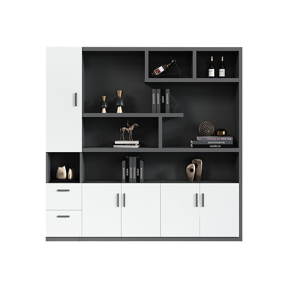 Enhance Your Workspace New Manager L Shaped Pure Office Desk and Chair Combination LBZ-109