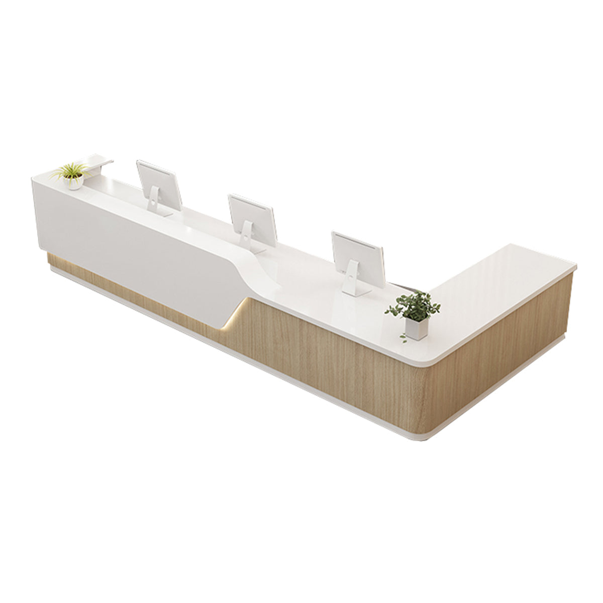 Modern Reception Desk for Professional Spaces JDT-7312