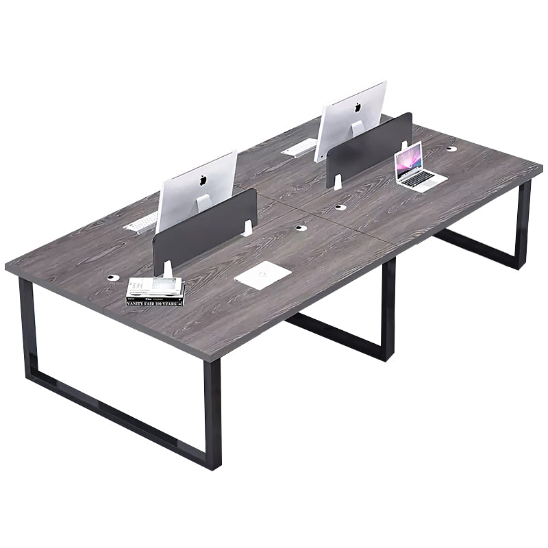 Customized Classic Staff Desk for Four Elevate Your Workspace YGZ-1018