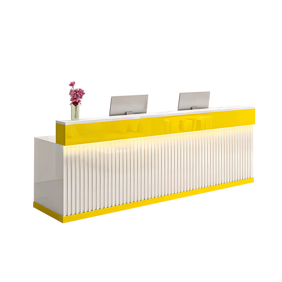 Modern Light Luxury Multifunctional Front Desk Reception Desk JDT-7282