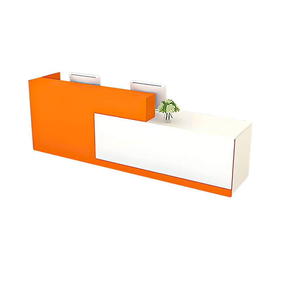 Two-Tone Modern Reception Desk JDT-047