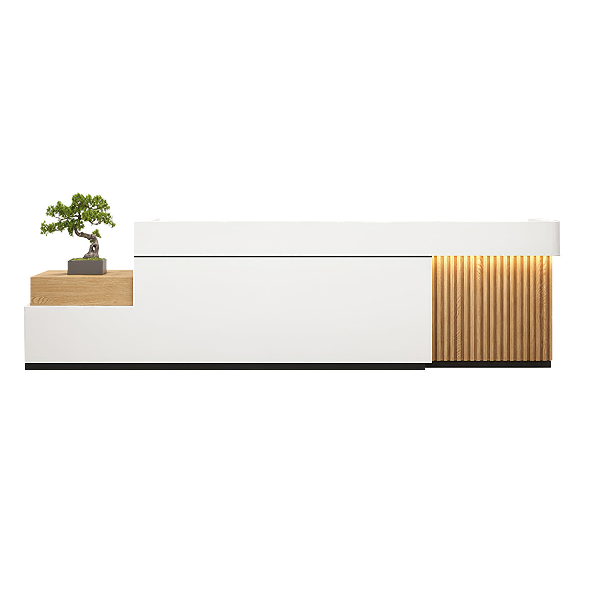 Modern Office Lobby Reception Desk with Drawers JDT-7174