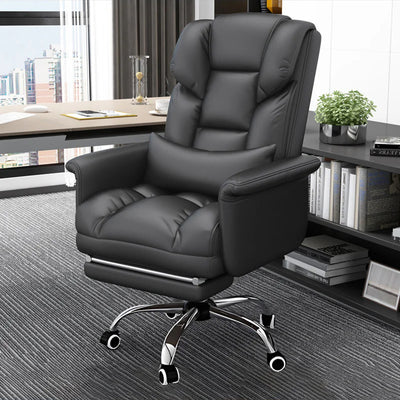 Minimalist and Multifunctional Executive Office Chair with Comfortable Cushion BGY-1073-W (West Coast）