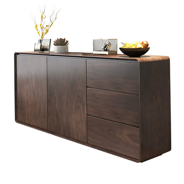 Storage cabinet in walnut color option