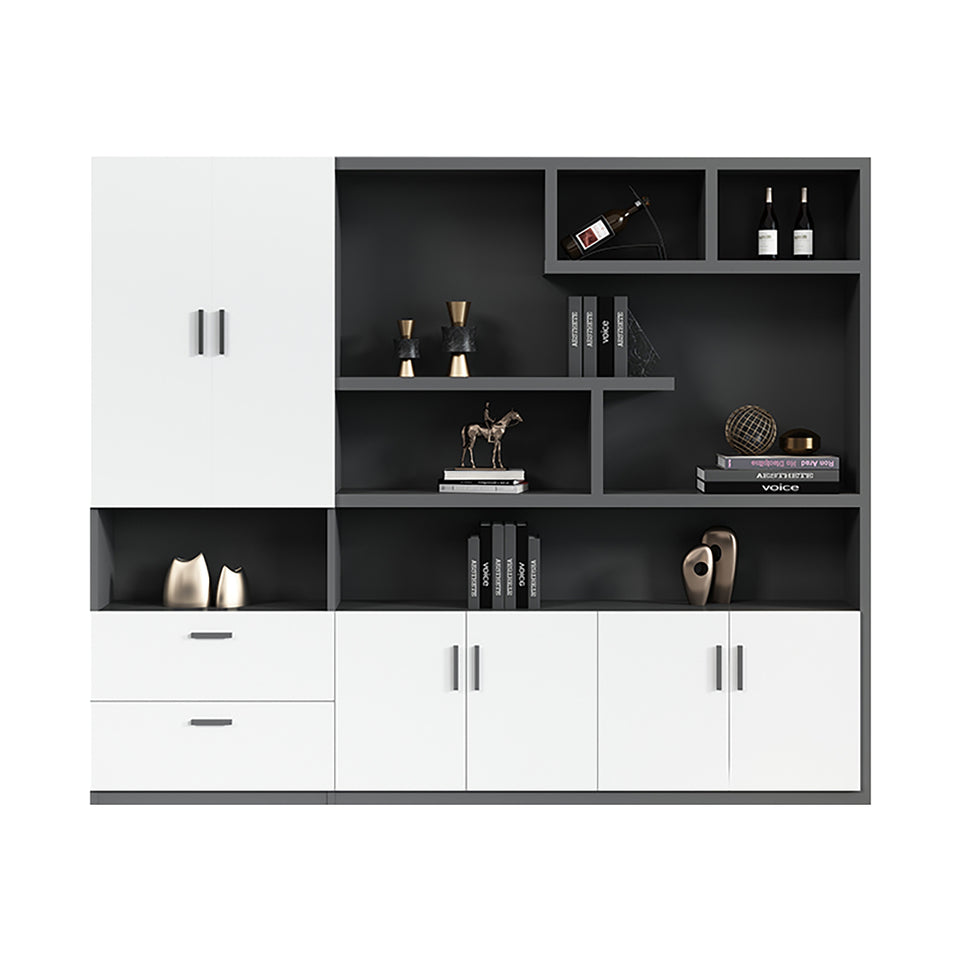 Enhance Your Workspace New Manager L Shaped Pure Office Desk and Chair Combination LBZ-109