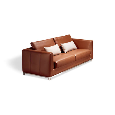 Leather Sofa Ensemble for a Relaxed Atmosphere in Living Room and Lobby BGSF-1019