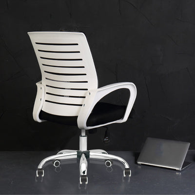 Ergonomic Computer Chair Mesh Mid Back Workstation Classic Black Chair Timeless Style and Comfort BGY-1031