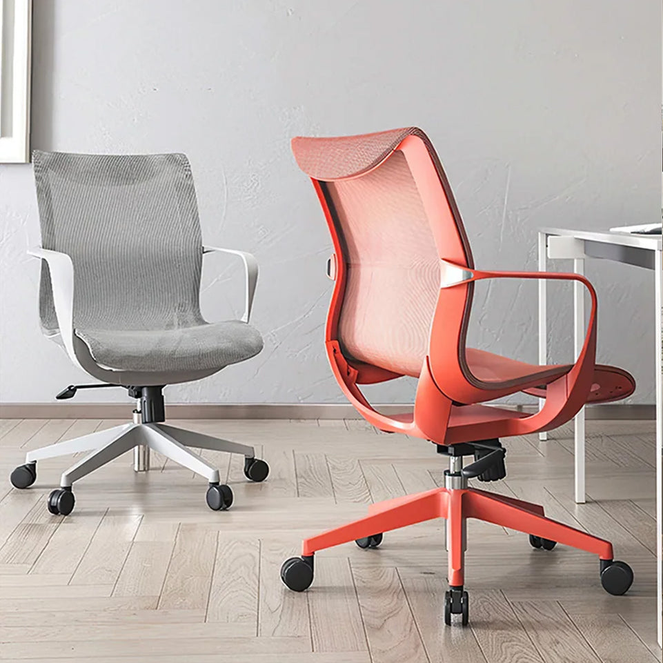 Stylish Mesh Office Chair Ergonomic Medium Back Breathable Comfort Enhance Your Workspace BGY-1033