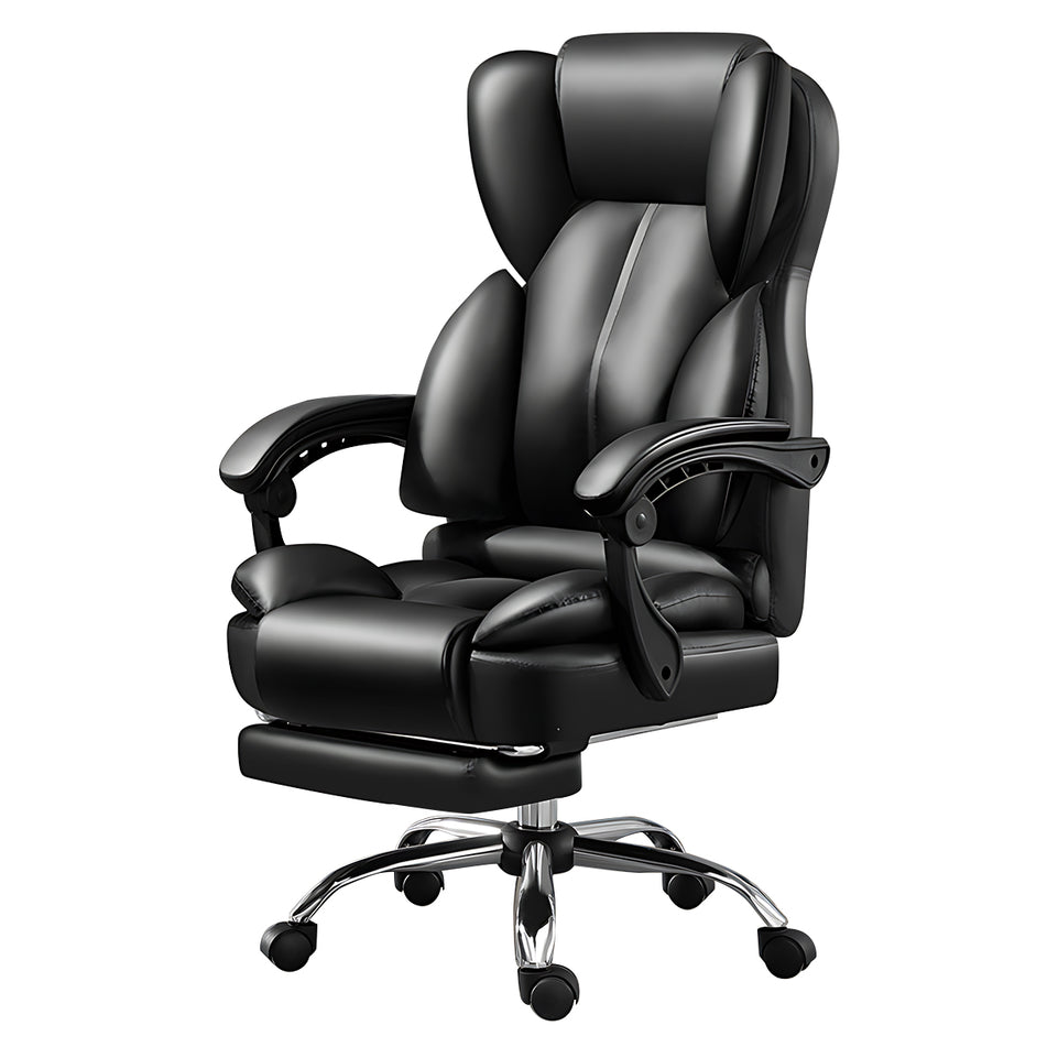 Versatile Home Office Chair with Reclining and Swivel Capabilities BGY-1076