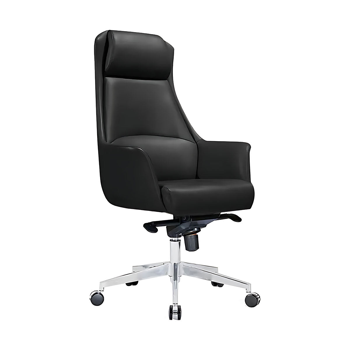 Executive Desk, Chair High-back with Casters, L28" x W28" x H53", for office workstation, ergonomic office furniture