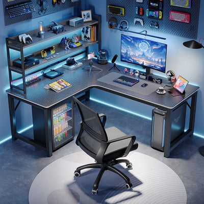 L-Shaped Gaming Desk for Home Office and Study BGZ-121