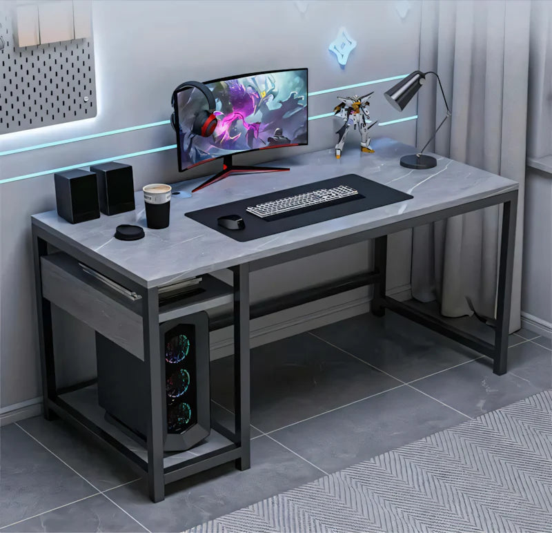 Modern Minimalist Desk for Gaming, Work, and Study BGZ-154