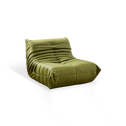 Minimalist Caterpillar-Style Bean Bag Sofa with Thick Sponge Cushions for Living Rooms and Balconies BSF-022