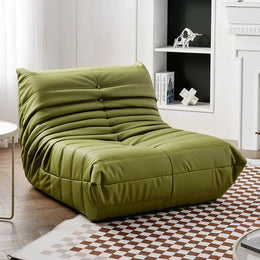 Minimalist Caterpillar-Style Bean Bag Sofa with Thick Sponge Cushions for Living Rooms and Balconies BSF-022