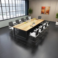 Office Workbench Solid Wood Modern Conference Table Office Long Table negotiation table HYZ-104