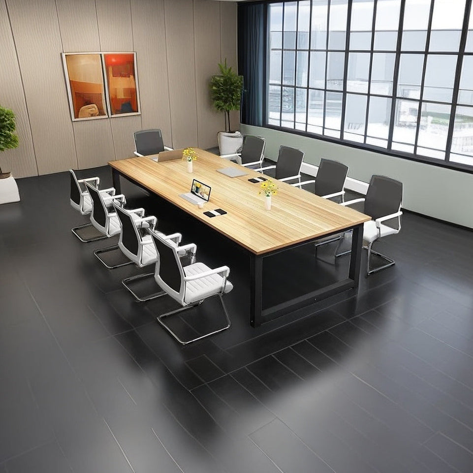 Office Workbench Solid Wood Modern Conference Table Long Table negotiation table HYZ-104-KC