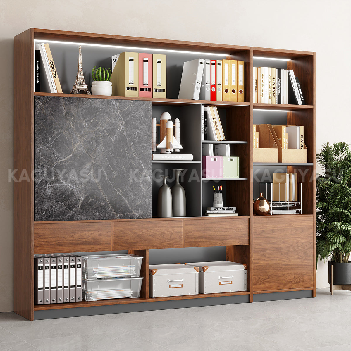 Modern Large-capacity File Cabinet with Sliding Doors for Office SZ-SG-S01（In Stock）