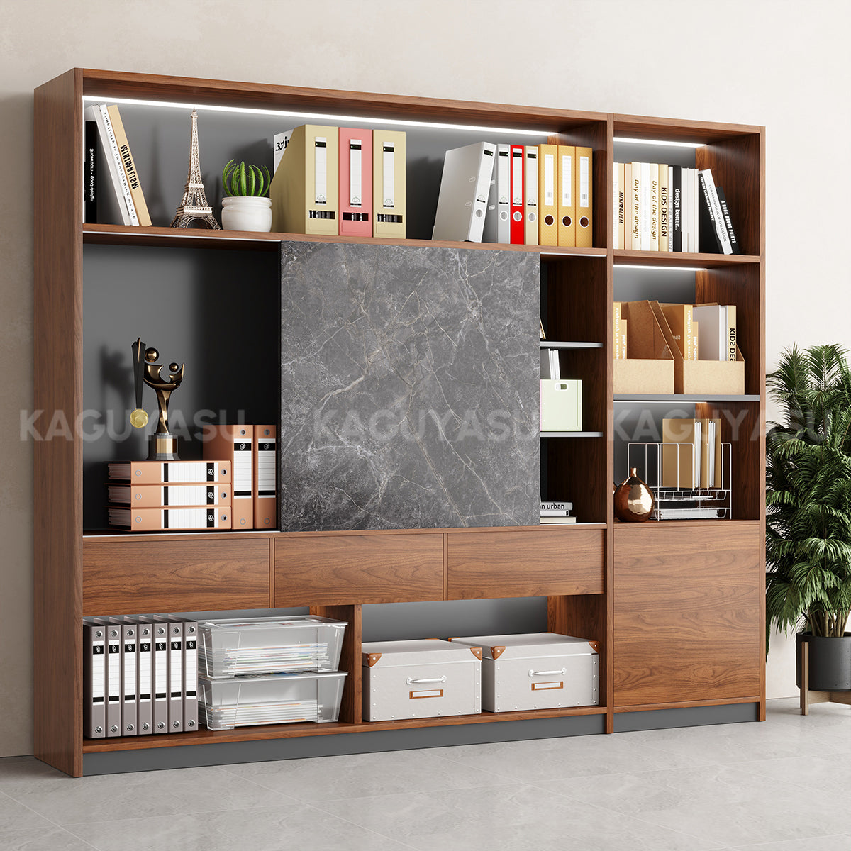 Modern Large-capacity File Cabinet with Sliding Doors for Office SZ-SG-S01（In Stock）