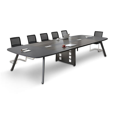 Large and Rectangle Conference Table with Socket HYZ-021-W (West Coast)