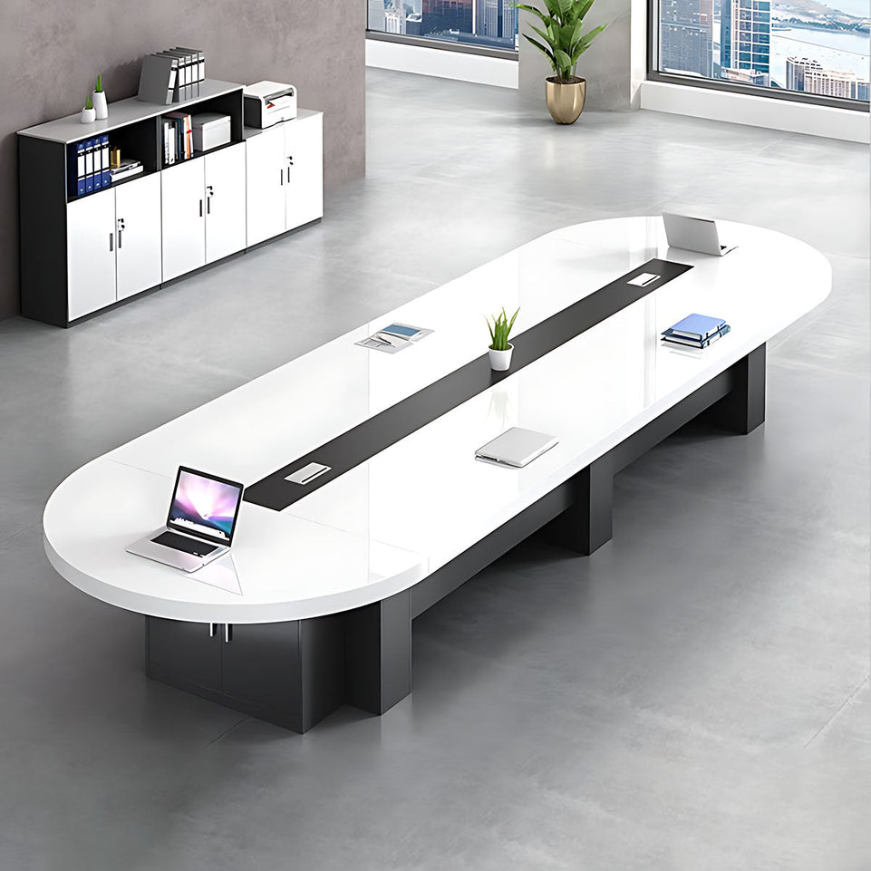 Modern Conference Table for Meeting HYZ-782 kaguyasu