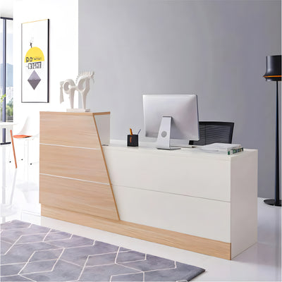 Modern Office Reception Desks: Sleek, Simple, and Professional JDT-007