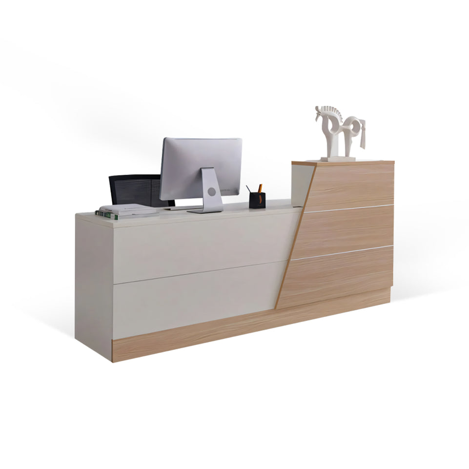 Modern Office Reception Desks: Sleek, Simple, and Professional JDT-007