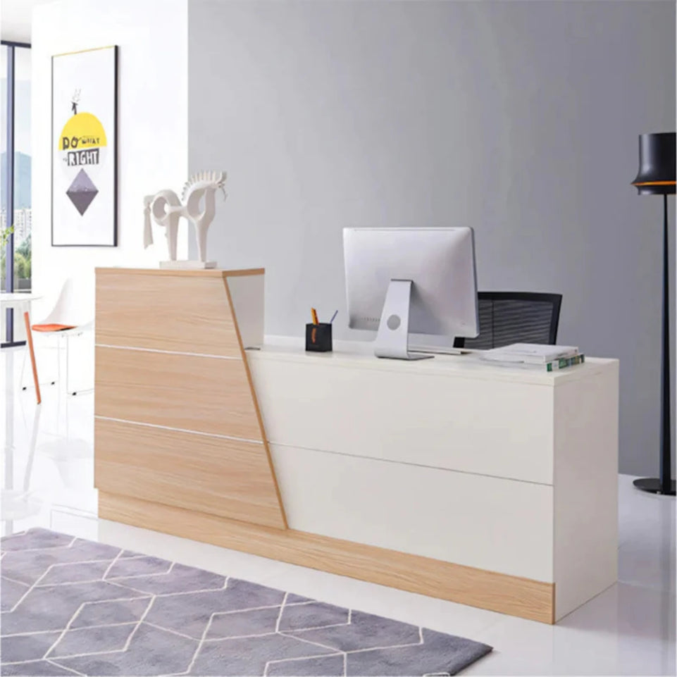 Modern Office Reception Desks: Sleek, Simple, and Professional JDT-007