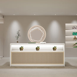 Retail Reception Desk 39-102 in Wide with Lumbar Support for Retail