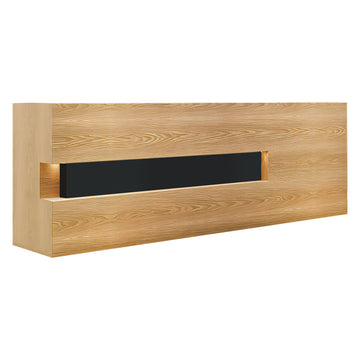 Curved Reception Desk 59-157 in Wide with Solid Wood, File Drawers & Lumbar Support