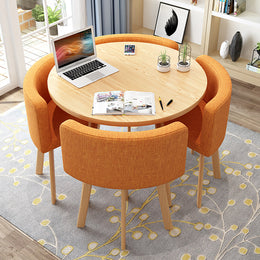 Modern Minimalist Style Conference Table and Chair Set JDZH-009 (In Stock)